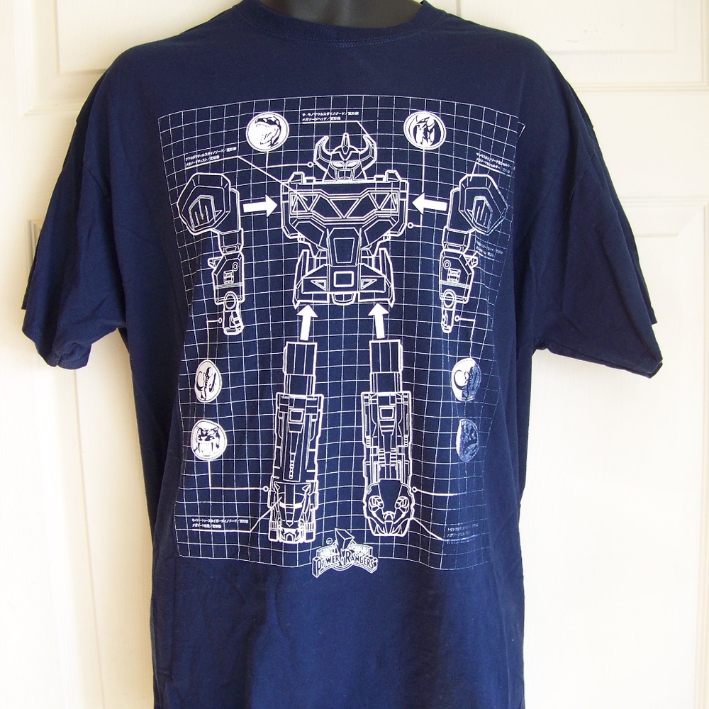 Mighty Morphin Power ranger t shirt size XL